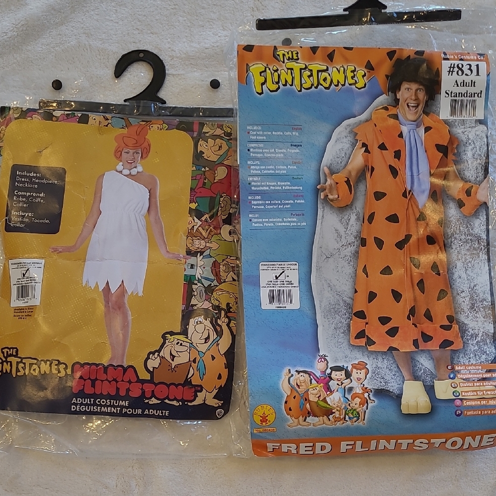 The Fintstones Fred & Wilma Couples Costumes Gem — free download